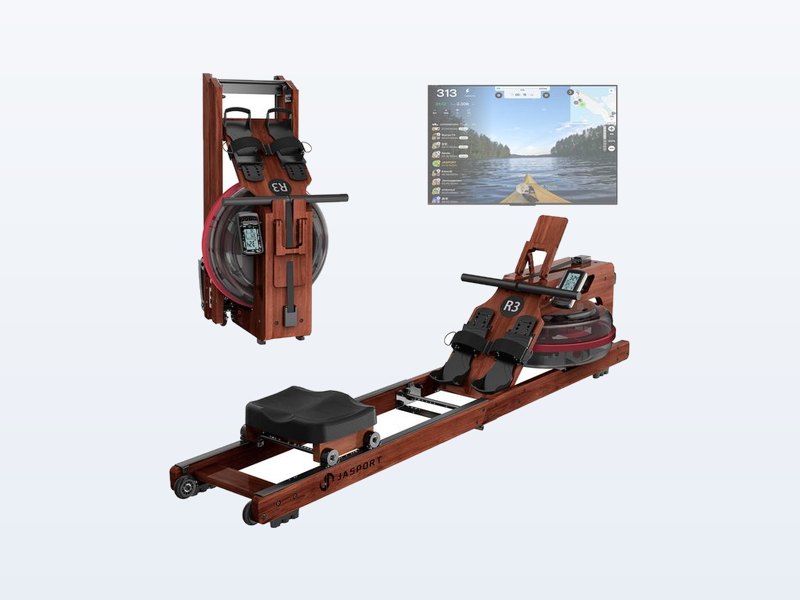 JASPORT R3 Opvouwbare Waterroeier, roeitrainer met waterweerstand uit de test van Het Oordeel