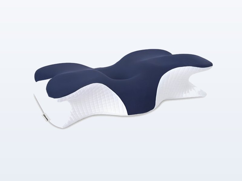 BeBlooming Vlinderkussen Ergonomisch, snurkkussen, vlinderkussen, schuim, uit de test van Het Oordeel